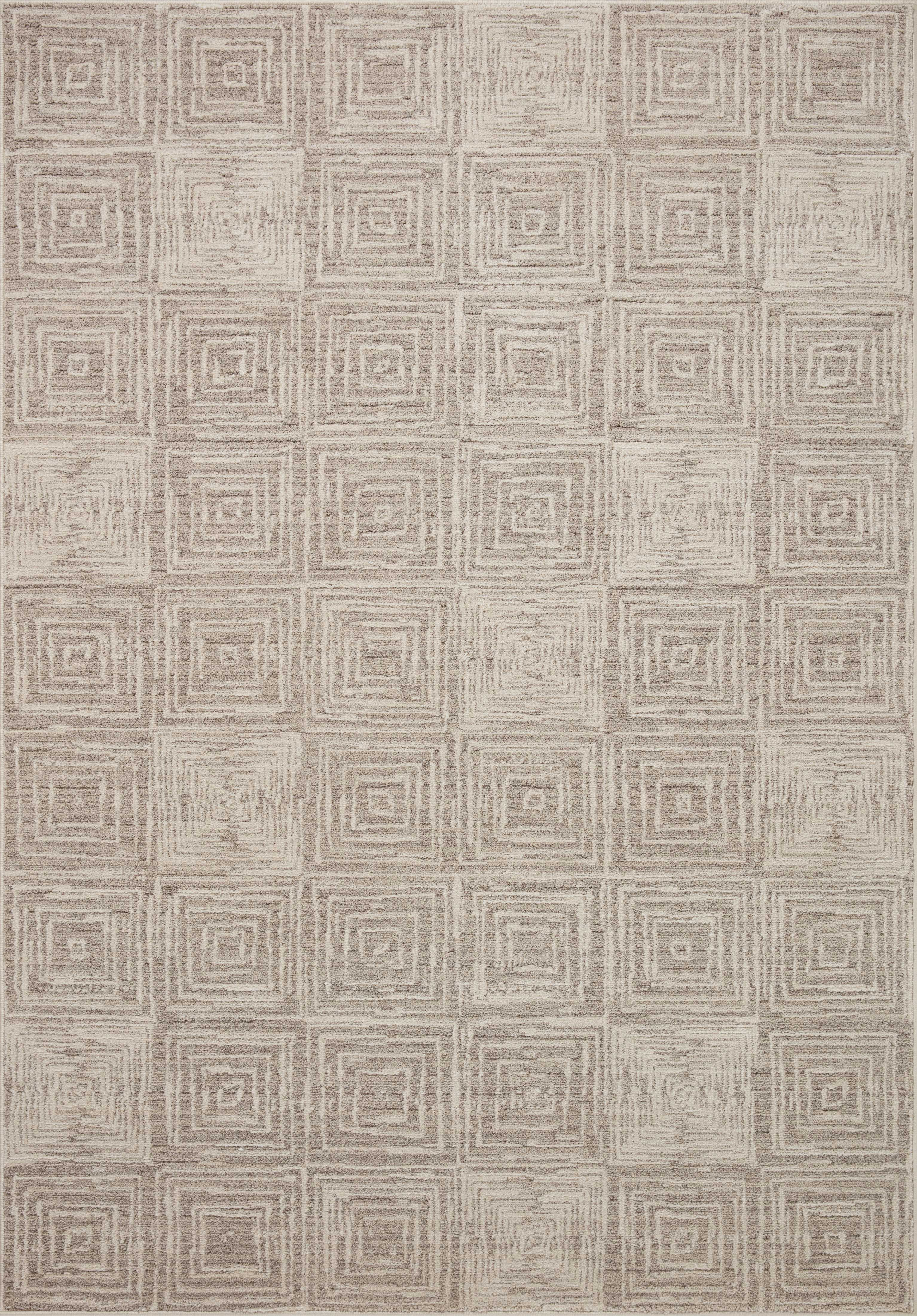 Loloi Darby Beige / Grey 2'-7" x 10'-0" Runner Rug