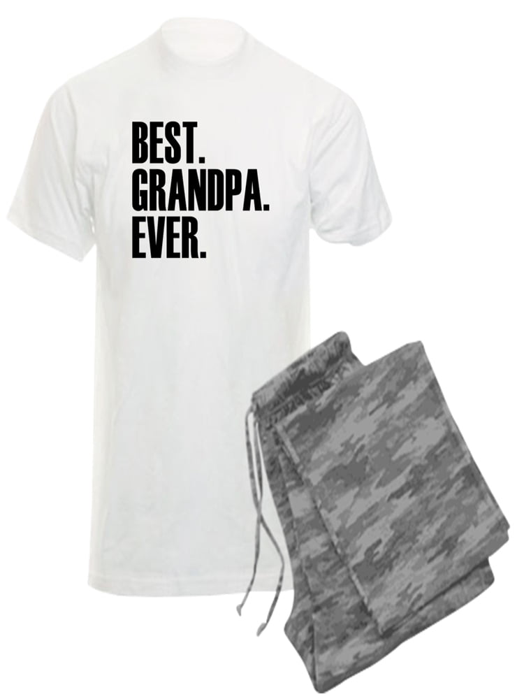 CafePress Worlds Best Dog Grandpa Pajamas Pajama Set 