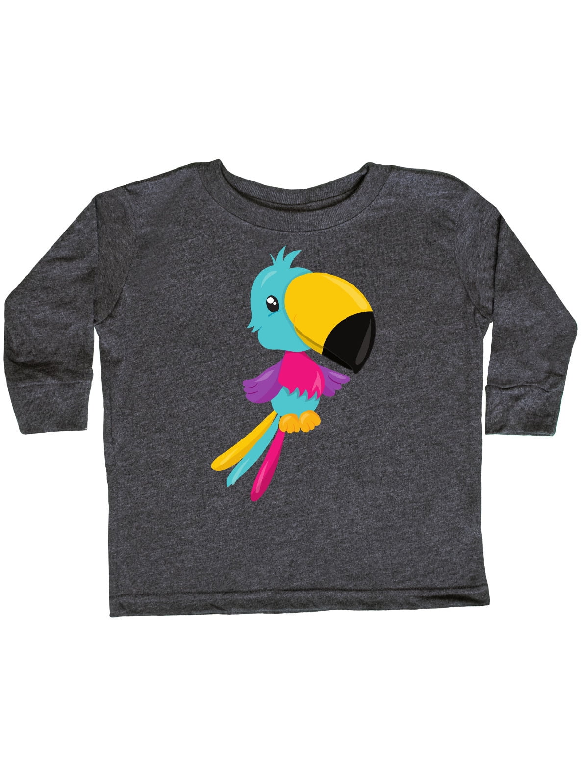 INKtastic - Colorful Parrot, Tropical Bird, Tropical Parrot Toddler ...