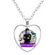 thumbnail image 4 of Nevermore-colgante en forma de corazón de Addams para mujer, collar, Gargantilla, joyería hecha a mano, regalo de cumpleaños, 4 of 4