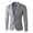 Grey, variant on DISHAN Suit Casual Fine Workmanship Cotton Blend One Button Suit Blazer for Banquet