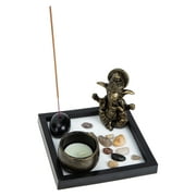 Zen Sand Table Ornament Japanese-style Vintage Decor Altar Home Sandbox Adorn Artware