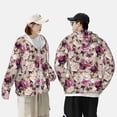thumbnail image 4 of Fotbe Rose Flowers Chaqueta con Protección Solar UPF 50+ para Hombre y Mujer, Camisa con Capucha y Bolsillos-Large, 4 of 7