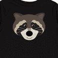thumbnail image 4 of Inktastic Raccoon Animal Face Boys or Girls Long Sleeve Toddler T-Shirt, 4 of 5