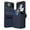 Darkblue, variant on Allytech Case for Samsung Galaxy Z Flip 4 with Hinge Protection [Card Slot] - Ultra Thin Automatic Hinged Hard PC Shockproof Anti-Scratch Full Body Protective Case - Black