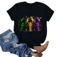 thumbnail image 5 of TIMIFIS Shirts Chemises à Manches Courtes pour Femmes Été Décontracté Col Rond T-Shirt Hauts Tendance Coupe Classique T-, 5 of 5