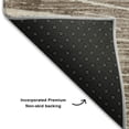 thumbnail image 3 of Addison Rugs Mayfield Washable Transitional Organic Taupe Rectangle Rug, 8' x 10', 3 of 6