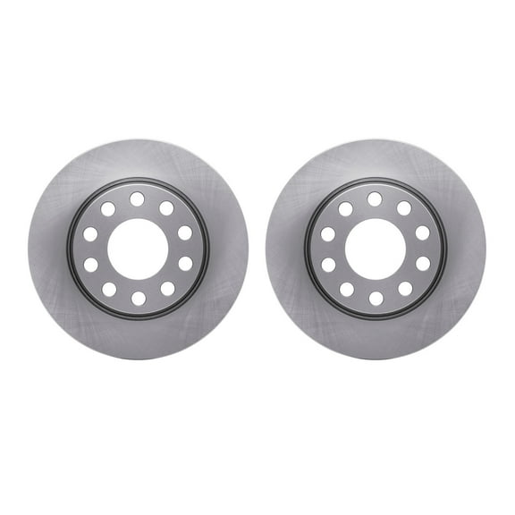 Dynamic Friction Company Rear Brake Rotors 6002-73041