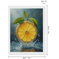 thumbnail image 2 of Diamond Art Kit for Adults, Lemon Splash Nature Art Diamond Painting for Adults Beginners, 5D DIY Diamond Art Painting Kits, Colorful Diamond Painting Craft for Home Decor 12x16, 2 of 7