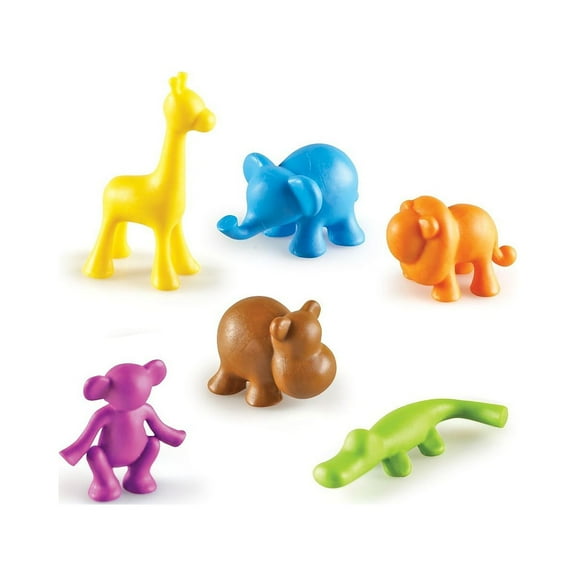 Learning Resources Wild About Animals Jungle Counters, Counting & Sorting Toy, Boys and Girls Preschool Toys, Ages 3, 4, 5 
