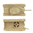 thumbnail image 3 of Tanques de juguete Timmee para hombres del ejército de plástico - Tan Ww2 3Pc - Hecho en EE. UU., 3 of 4