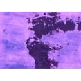 thumbnail image 1 of Ahgly Company Indoor Rectangle Abstract Pink Modern Area Rugs, 2' x 5', 1 of 4