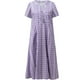 thumbnail image 4 of Vestidos Para Mujer Maxi Vestido Casual Raya Estampado Botones Cuello V Manga Corta Con Bolsillo Vestido Largo Odeerbi  ODB159473, 4 of 4