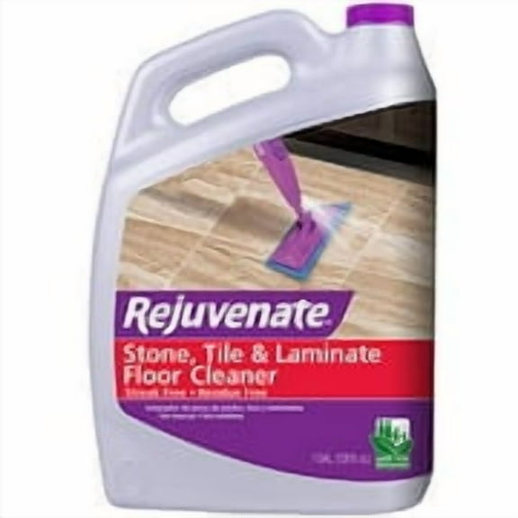 Rejuvenate High Performance Stone Tile and Laminate Floor Cleaner Streak-Free Formula Dries Fast 128oz Covers up to 2,000 SqFt
