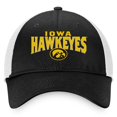 thumbnail image 2 of Men's Majestic Black Iowa Hawkeyes Breakout Trucker Adjustable Hat, 2 of 4