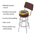 thumbnail image 4 of Trademark Gameroom Cleveland Cavaliers Logo Bar Stool with Back Rest, 4 of 5
