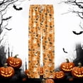 thumbnail image 3 of CONZONE Halloween Pajama Pant for Men Elastic Waist Drawstring Hallowmas Printed Mens Lounge Pants Soft Sleepewear Pjs Bottoms with Pockets, 3 of 4