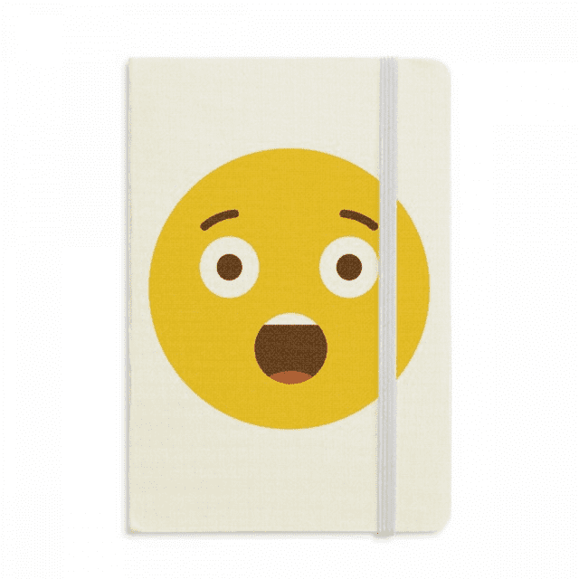 Shock amazing Yellow Cute Online Chat Notebook Official Fabric Hard Cover Classic Journal Diary