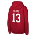 thumbnail image 3 of Youth Outerstuff Brock Purdy Scarlet San Francisco 49ers Mainliner Player Name & Number Hoodie, 3 of 3