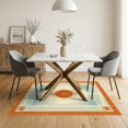 thumbnail image 3 of ODIKA 5'x7' Washable Area Rug Non-Slip, Chair-Friendly Personalized Album Cover Vintage Record Music Cassette Movie for Dining Room, Under Table, Home Office, 3 of 7