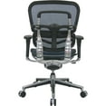 thumbnail image 2 of Eurotech Seating Ergohuman Mesh Managers Chair, Mid Back, Grey, 2 of 3