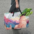 thumbnail image 7 of Alpaca Foldable Reusable Oxford Cloth Laundry Basket - Large Capacity Shopping Basket, Laundry Bag, Toy Basket, 7 of 7