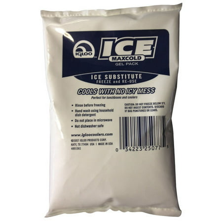 Igloo Maxcold 8 oz. Plastic Ice Pack (Best Way To Keep Dry Ice From Melting)