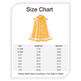 thumbnail image 2 of Baby Girls Clothes Toddler Girls Tulle Dress 3T Girls Summer Halter Dress 4T Girls Sleeveless Solid Color Floral Dress Yellow, 2 of 9