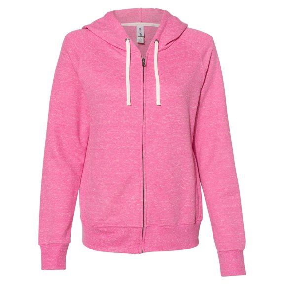 JERZEES - Women's Snow Heather French Terry Full-Zip Hooded Sweatshirt - 92WR