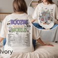 thumbnail image 1 of 2-sided Epcot World Tour Halloween Shirt, Boozin Around The World 2025 Tee, Mickey & Frien - Pepper - L, 1 of 4