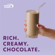 Premier Protein Powder Plus Fiber, 25g Protein, 7g Fiber, Chocolate, No Added Sugar, 17 Servings