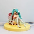 thumbnail image 3 of 2023 Anime nuevo Hatsune Miku lindo Kawaii cantante Virtual Miku chica sentada base grande PVC figura de acción juguete de modelos coleccionables, 3 of 4