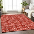 thumbnail image 4 of Dalyn Rugs Premium Machine Washable Mayfield AMF728 Red 8' x 10' Rug, 4 of 7
