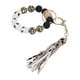thumbnail image 2 of Pulsera de llavero de silicona, pulsera de llavero lavable Flexible hecha a mano para compras al aire libre, 2 of 8