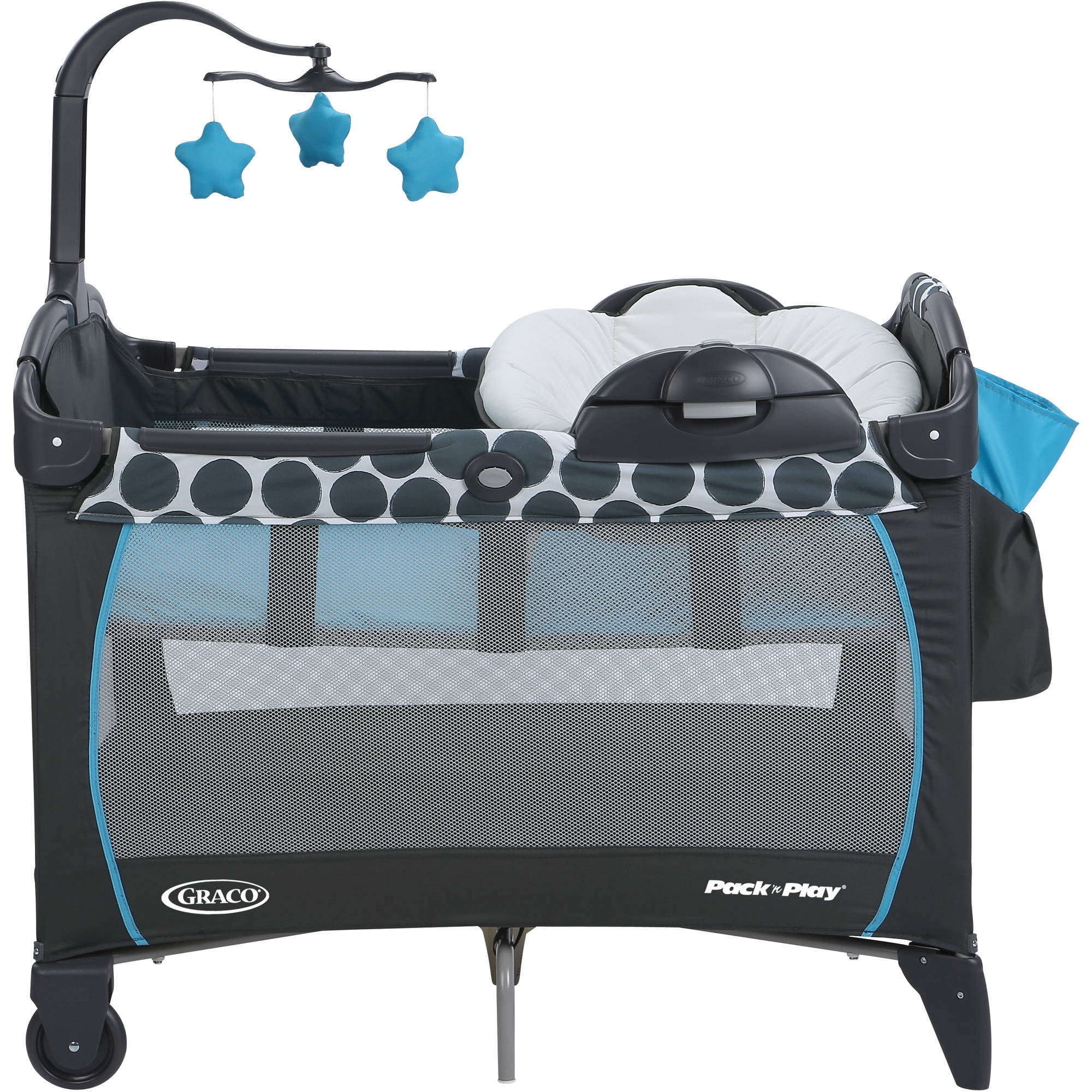 Graco Pack N Play Portable Ner Changer Playard Motif Graco Pack N Play Portable Ner Changer Playard Motif