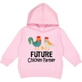 thumbnail image 2 of Inktastic Future Chicken Farmer Childs Toddler Hoodie, 2 of 4