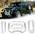 thumbnail image 3 of Cubierta De Panel De Luz De Lectura Funcional Cubierta De Panel De Luz De Lectura Delantera Central Trasera Portátil Ajuste De Ajuste De Panel De Luz Decorativo Para Jeep Wrangler 2018-2021 Jl Jt Advancent VI009027-01, 3 of 7