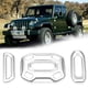 thumbnail image 3 of Cubierta De Panel De Luz De Lectura Funcional Cubierta De Panel De Luz De Lectura Delantera Central Trasera Portátil Ajuste De Ajuste De Panel De Luz Decorativo Para Jeep Wrangler 2018-2021 Jl Jt Scienceny VI009027-01, 3 of 7