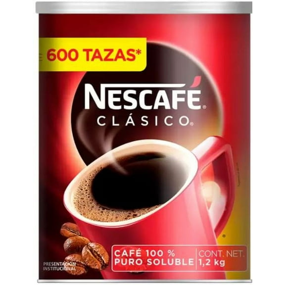 Nescafé Clasico Dark Roast Instant Coffee 1.2 kg (42OZ)600 cups