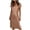 Khaki, variant on Babcutegg Dresses for Women A Line High Waist Knee Length Short Sleeve Soild Color Womens Summer Clothes Black Size 2XL