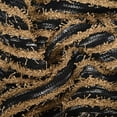 thumbnail image 6 of YYDGH Women's Stacked Leggings Striped Fuzzy Knitted Extra Long Pants High Waisted Skinny Flare Pants Streetwear Brown Brown, 6 of 6