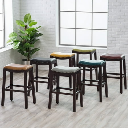 Belham Living Hutton Backless Bar Stool (Best Backless Bar Stools)