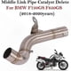thumbnail image 1 of Motorcycle Modified Exhaust Muffler Mid Pipe Catalyst Upgrade for F750GS F850GS 2018-2020 Models, 1 of 5