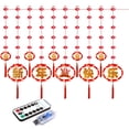 thumbnail image 3 of GROWTH TANK LED Icicle Light Ornament Decorative 8 Lighting Modes Twinkle Outdoor Indoor USB, 3 of 9