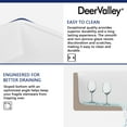 thumbnail image 6 of DV-1K0068 DeerValley 33" L X 20" W Double Basin Workstation Farmhouse Kitchen Sink With Sink Grid, Cutting Board And Dish-Drying Rack, 6 of 16