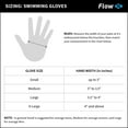 thumbnail image 3 of Flow Swimming Resistance Gloves - Webbed Gloves for Water Aerobics, Aquatic Fitness, and Swim Training (Gray/Pink, Large) - FLOW-SWIM-GLOVE-GRAY-L, 3 of 3
