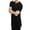 Black, variant on Xihbxyly Tshirts Shirts for Men Slim Fit Crew Neck Short Sleeve Tee Tops Tops Casual Stylish Solid Loose Fit Casual Tops Trendy for Running