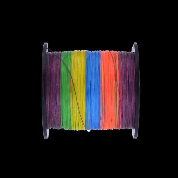 8 Strands Braided Fishing Line Fishing Tackle 300M Multi-colored Fishing  Tackle Ultra Smooth Braided Line Fishing Props 