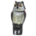 thumbnail image 1 of Cuadrados con forma de búho señuelo, palomas, pájaros, de plástico, 38 x 11 cm, 1 of 6