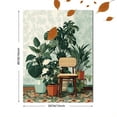 thumbnail image 3 of Tropical Leaf Monstera Potted Canvas Print, Suitable for Living Room, Bedroom, Office, Cafe, Nursery, 3 of 8